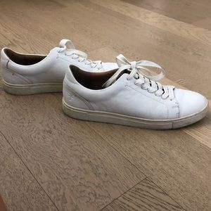 Frye White Sneakers